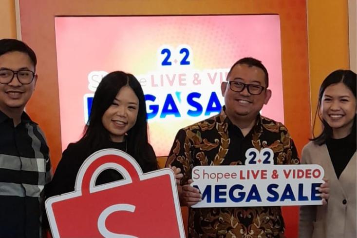 Kampanye 2.2 Live dan Video Mega Sale menjadi langkah awal di tahun 2024. Foto: Novi