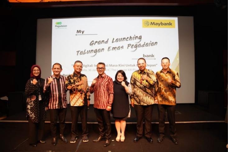 Kolaborasi strategis, Maybank luncurkan Tabungan Emas Pegadaian di M2U ID App. Foto: Ist