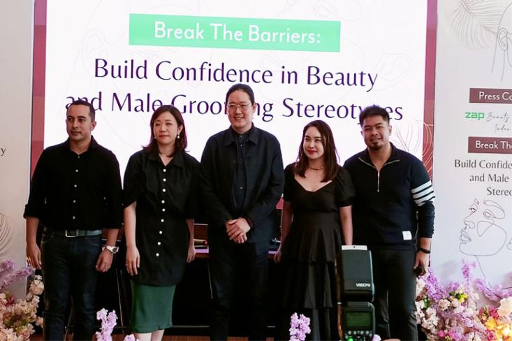 Konferensi pers peluncuran hasil survei ZAP Beauty Index dan MEN/O/LOGY Index 2024 di Jakarta yang melibatkan responden pria dan wanita berusia 15 - 65 tahun (Foto: Efa)