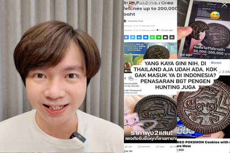 Gamer dan Content Creator MiauAug menyerukan agar keping Oreo Mew hadir di pasar Indonesia