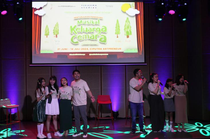 Pertunjukan Panggung Musikal Keluarga Cemara akan digelar di bulan Juni 2024 selama satu bulan di Ciputra Artpreneur Jakarta (Foto: Istimewa)