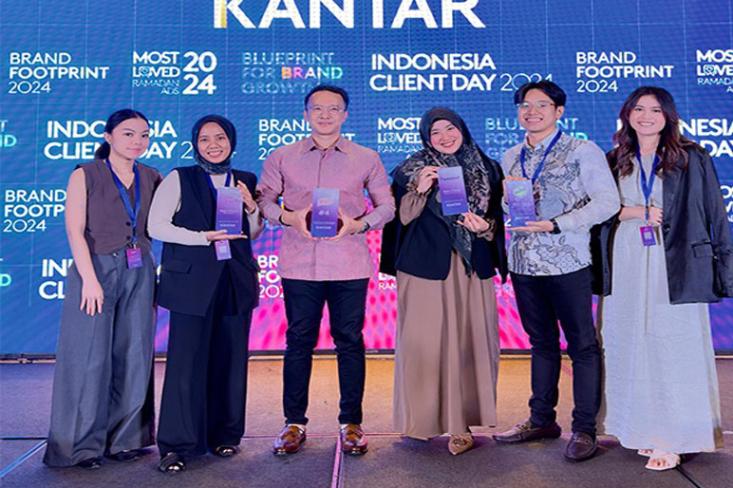 Empat merek Unilever di berbagai kategori borong posisi dalam laporan “Kantar Brand Footprint Indonesia 2024” (Foto: Ist)