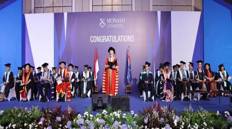 Monash University, Indonesia merayakan wisuda angkatan kedua pada 19 Juli 2024 lalu (Foto: Ist) 