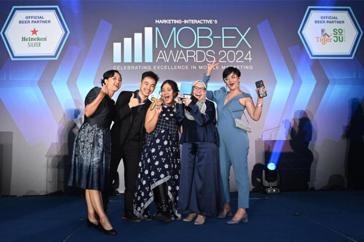 Hakuhodo International Indonesia antarkan Indomie dan Telkomsel bersinar di MOB-EX Awards 2024 (Foto: Ist) 