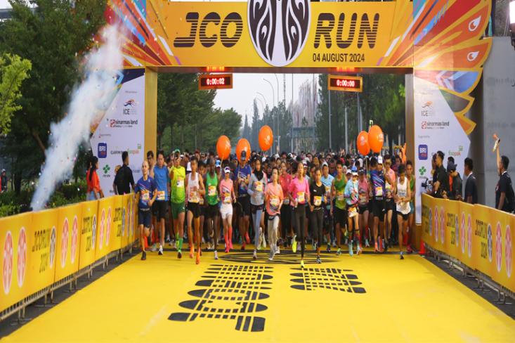 Sambut Perayaan 18 tahun JCO Indonesia dengan semangat JCO RUN 2024 (Foto : Ist)