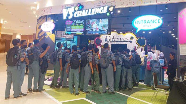 Grand Opening VS Challenge, Sport Park pertama dari Jepang hadir di Indonesia tepatnya di AEON Mall Delta Mas Cikarang, Kamis (15/8/24) Foto: Efa