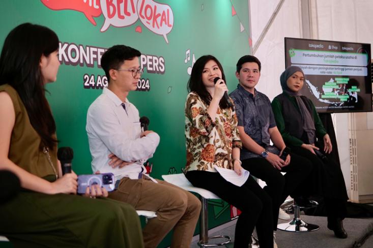 Festival Beli Lokal Tokopedia dan ShopTokopedia menghadirkan brand lokal dari berbagai wilayah untuk akselerasi pertumbuhan ekonomi digital (Foto : Ist)