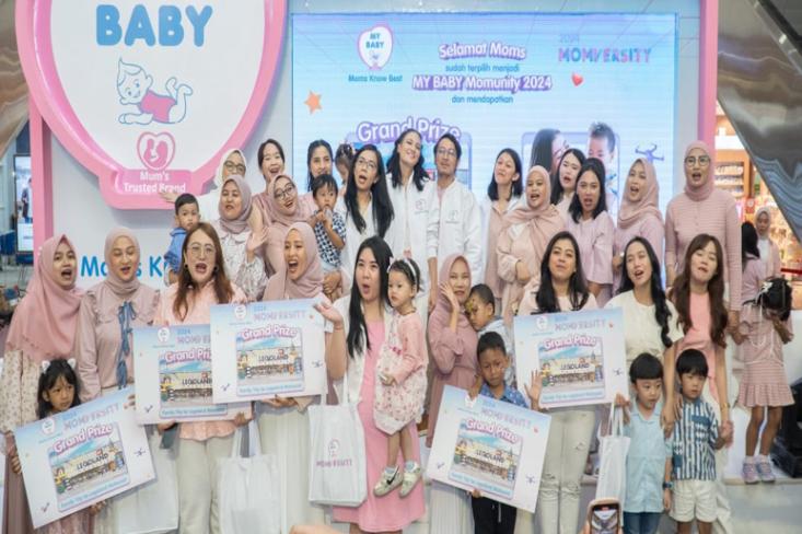 Sukses melakukan roadshow di kota Medan dan Surabaya, MY BABY menggelar Roadshow Puncak di Bintaro Exchange pada Sabtu, 31 Agustus 2024 (Foto : Ist)