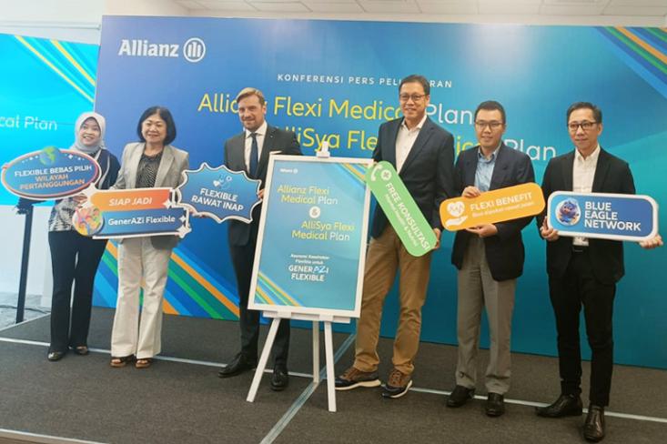 Allianz Indonesia meluncurkan Allianz Flexi Medical Plan dan AlliSya Flexi Medical Plan (AFM Plan) di Jakarta, Kamis, 19 September 2024 (Foto: Efa) 