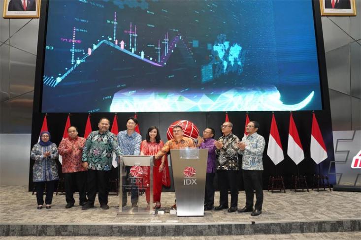 Peluncuran kolaborasi berlangsung di Main Hall Bursa Efek Indonesia Tower 1 pada Selasa, 24 September 2024. Foto: Ist