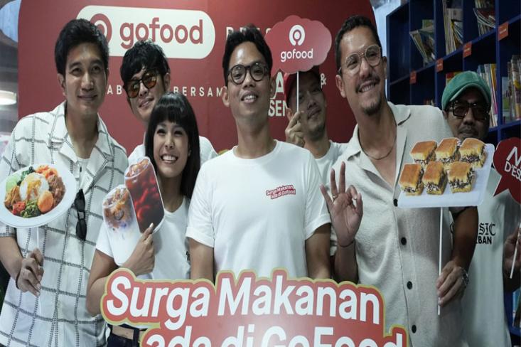 Romantisasi cita rasa, GoFood kolaborasi dengan Maliq & D’Essentials hadirkan ‘Surganya’ makanan, Selasa, 24 September 2024 (Foto: Efa)