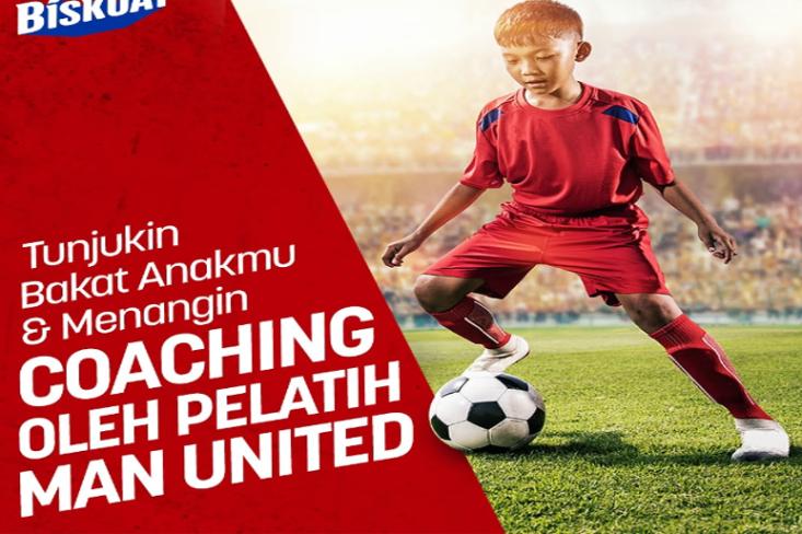 Dukung pengembangan potensi anak Indonesia, Biskuat hadirkan kolaborasi epik bersama Manchester United (Foto: Ist)