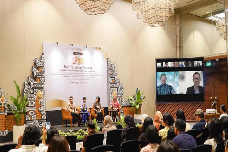 Bali Parenting Summit 2024 - Menyiapkan Generasi Muda Indonesia sebagai Generasai Emas di Tahun 2045, bertujuan memberdayakan orangtua, khususnya ibu, agar mengoptimalkan tahun- tahun pertama kehidupan anaknya (Foto : Ist)