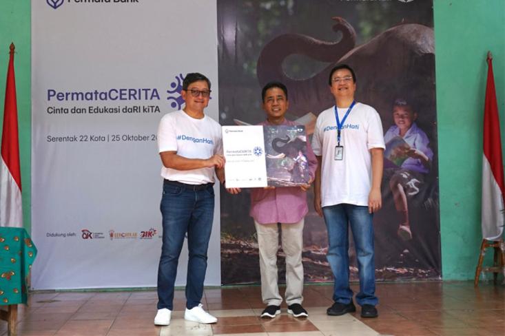 Bank Permata sukses menggelar acara CERITA (Cinta dan Edukasi dari Kita) yang berhasil memikat hati ratusan siswa-siswi. Foto: Ist