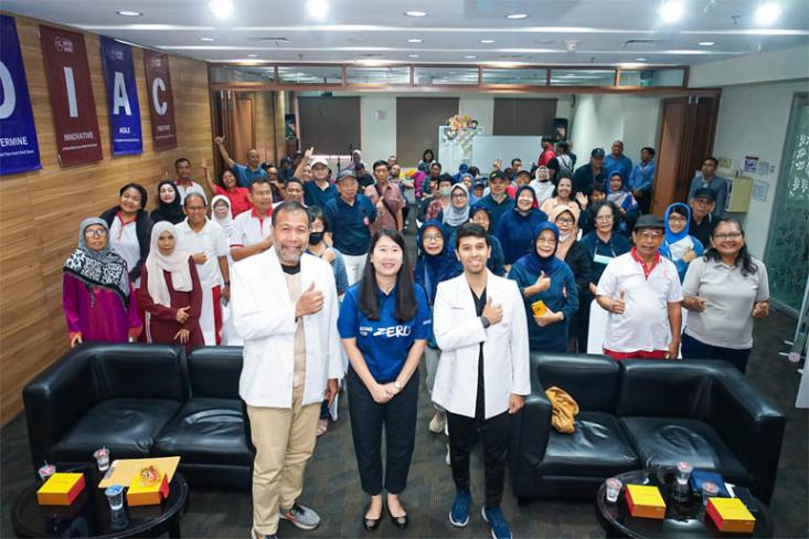 OMRON dan JHC gelar ‘Heart-to-Heart Gathering: A Journey to Better Health’ pada Selasa, 12 November 2024. Foto: Ist