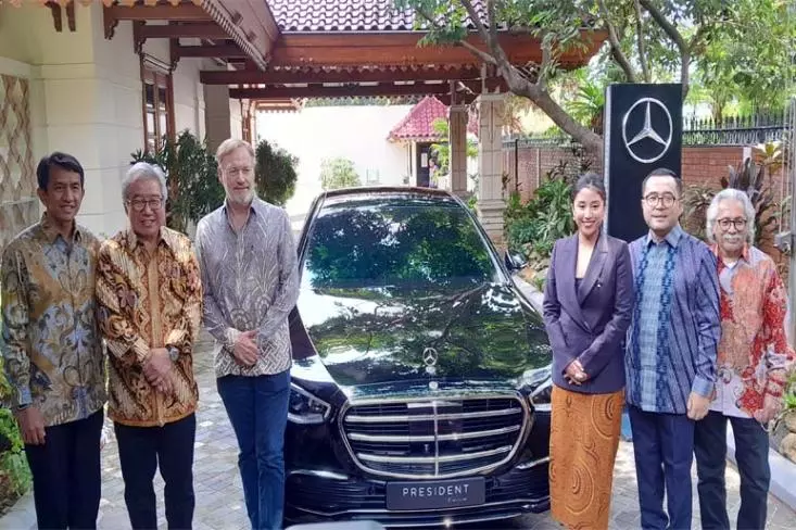 Peluncuran Mercedes-Benz S450 President Edition pada Rabu, 13 November 2024 di Wisma Habibie & Ainun Jl. Patra Kuningan XIII No.5, Kuningan Timur, Setiabudi, Jakarta Selatan. Foto: Novi