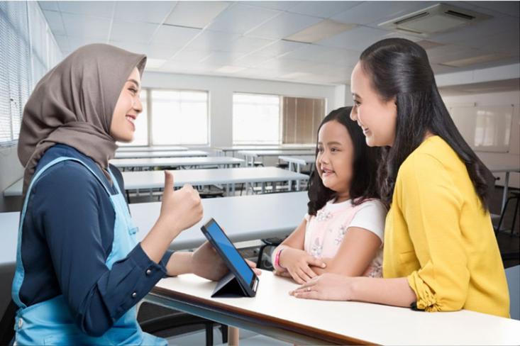 Di Kumon, anak-anak belajar matematika, bahasa Inggris, dan banyak lagi dengan cara menyenangkan dan sesuai kemampuan. Foto: Ist