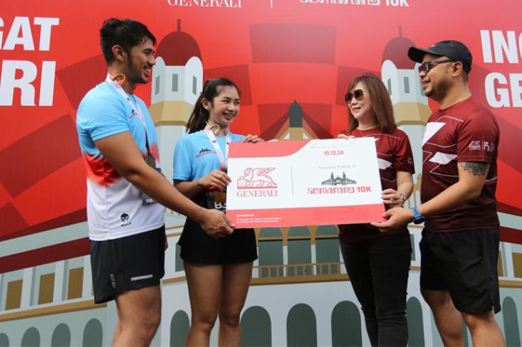 Di penghujung tahun 2024, Generali Indonesia kembali mengajak masyarakat untuk menjalani hidup sehat dengan mendukung Semarang 10K untuk ketiga kalinya (Foto: Ist)