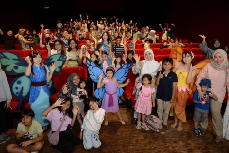 Nonton bareng film Zanna: Whisper of Volcano Isle, Sabtu, 28 Desember 2024 di XXI Pondok Indah Mall 1, Jakarta Selatan bersama siswa-siswi Sekolah Dasar Kinderfield Depok. Foto: Rudy Sulistia