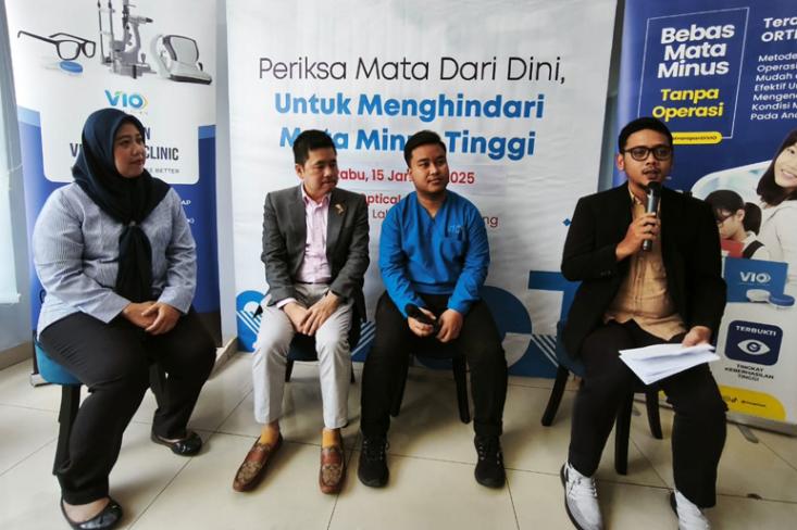 VIO Optical Clinic meluncurkan program PERMADANI (Periksa Mata dari Dini), bertujuan untuk meningkatkan kesadaran masyarakat tentang pentingnya deteksi dini gangguan penglihatan pada anak-anak (Foto : Ist)