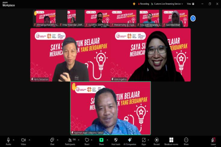 AIA Healthiest Schools memulai program Mentoring untuk 140 sekolah terpilih (Foto: Ist)