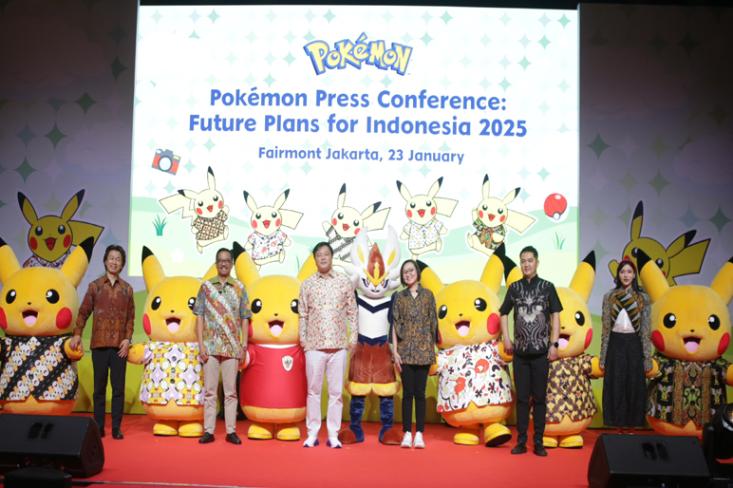 The Pokémon Company mengumumkan proyek dan kemitraan berskala besar di Indonesia pada tahun 2025 (Foto : Ist)