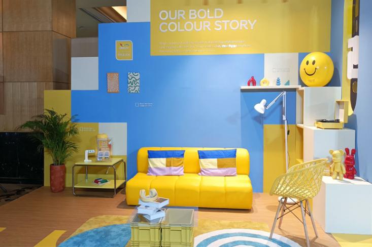 Dulux mempersembahkan tren warna 2025, True Joy™ dalam acara peluncuran AkzoNobel Colour of The Year 2025 yang diadakan di Hotel Mulia, Jakarta (Foto: Efa)