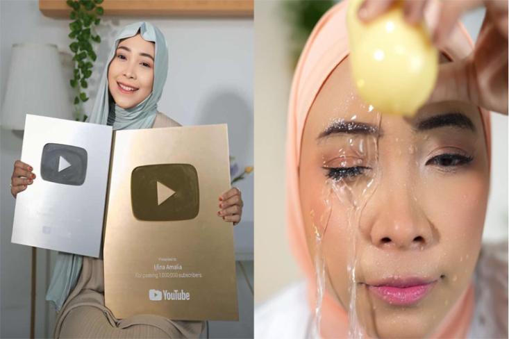 Ijfina Amalia, Konten Kreator YouTube Shopping Affiliates & Shopee. Foto: Ist