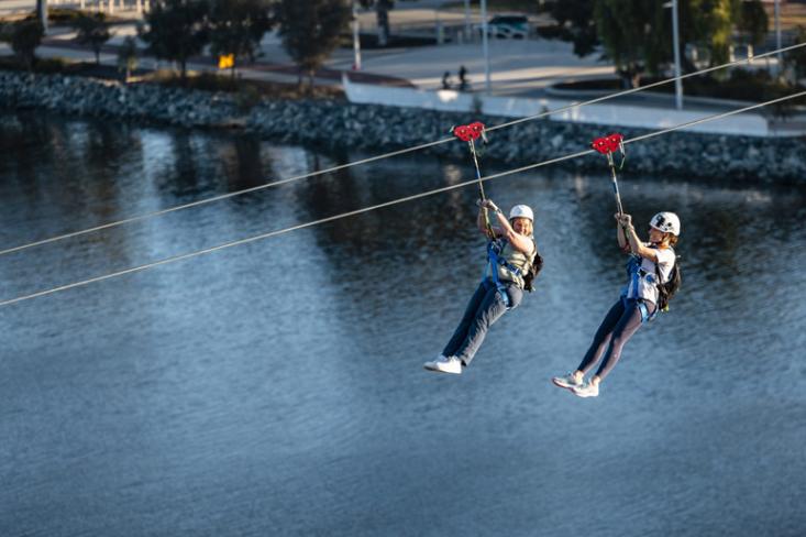  Zipline di Swan River, salah satu destinasi menantang di Australia Barat yang wajib dicoba wisatawan Indonesia (Foto: Ist)