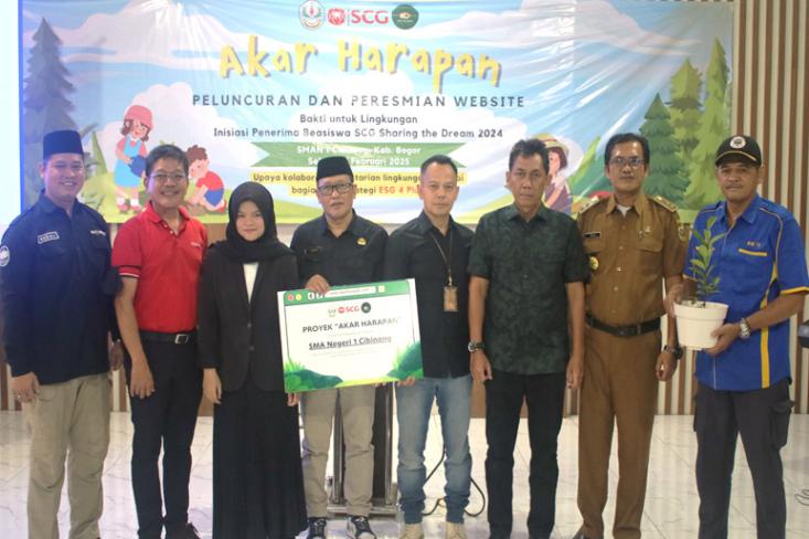 Sebuah Inisiatif Pelestarian Lingkungan dari Penerima Beasiswa SCG Sharing the Dream (Foto : Ist)