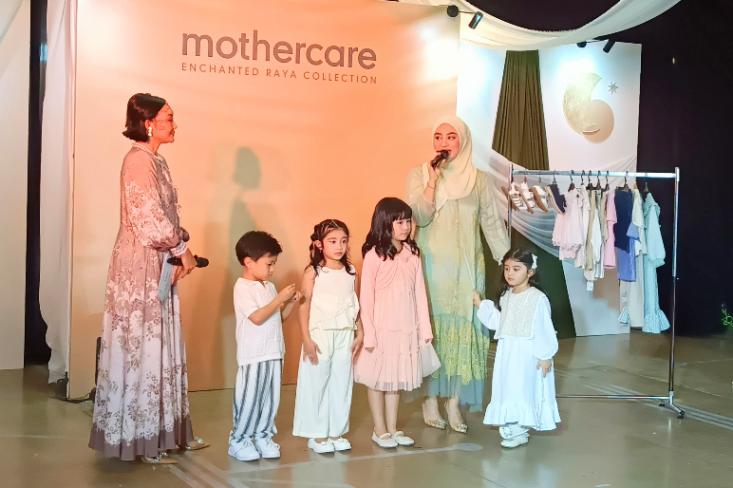 Mothercare Enchanted Raya Collection fashion show menghadirkan 3 koleksi spesial dan luncurkan kampanye #RamadanuntukDikenang di Plaza Indonesia, Sabtu, 22 Februari 2025 (Foto: Efa)