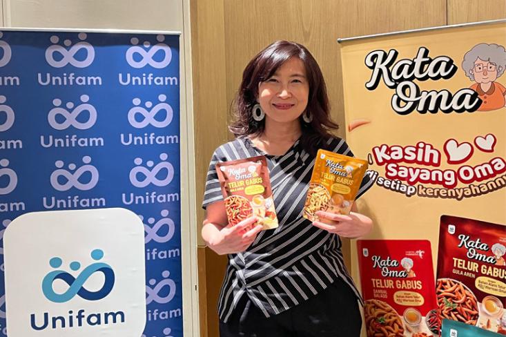 Furiyanti, Senior Brand Manager Kata Oma Telur Gabus yang ditemui pada acara yang bertajuk Ayo UKM, Tunggu Apa Lagi? (Foto : Ist)