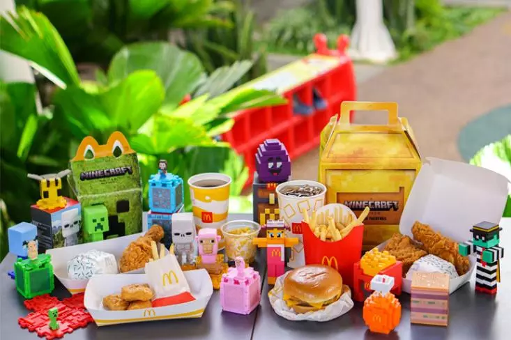 McDonald’s Indonesia resmi menghadirkan pengalaman baru bagi pelanggan dari segala usia melalui peluncuran A Minecraft Movie Meal dan Happy Meal eksklusif (Foto : Ist)
