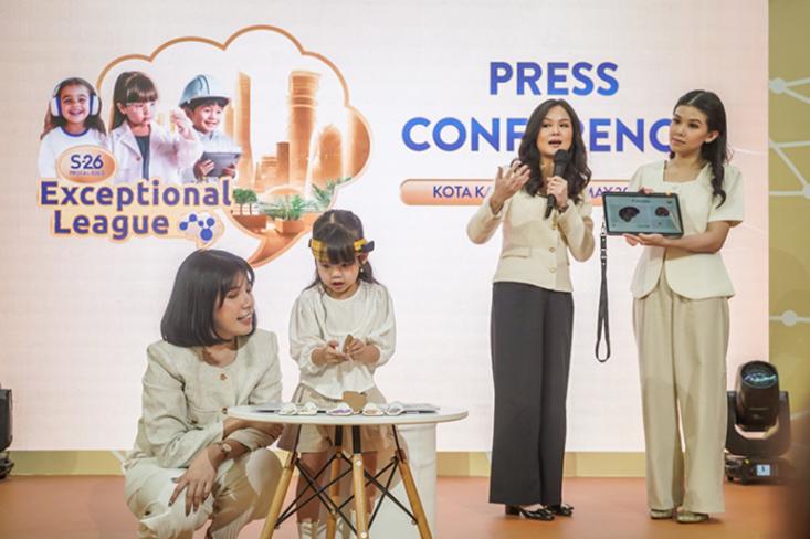 Wyeth Nutrition S-26 menghadirkan S-26 Exceptional League, event pembelajaran imersif pertama di Indonesia dengan konsep Futuristic City untuk mendukung stimulasi otak anak (Foto: Efa)