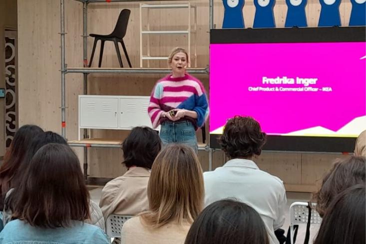 Frederica Inger, Chief Product and Commercial Officer IKEA Swedia. Foto: Novi