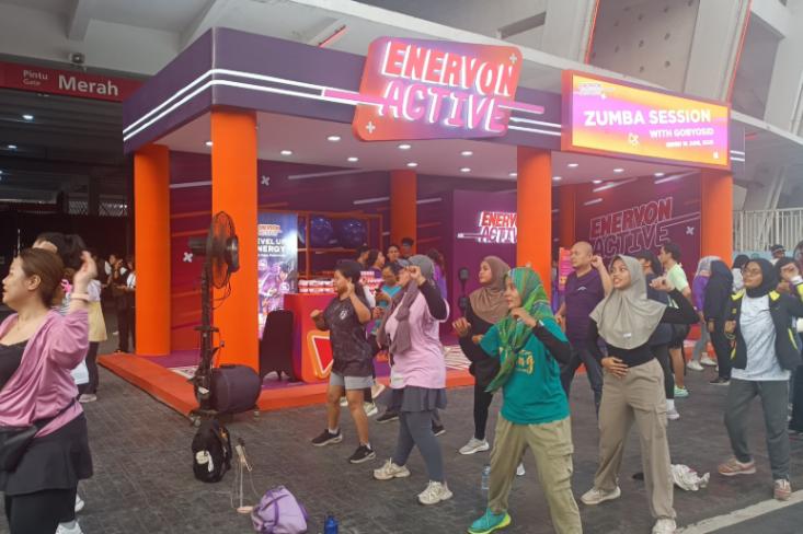 Enervon Active gaungkan gaya hidup aktif setelah kerja dengan kampanye #LevelUpAfterWork (Foto: Efa)