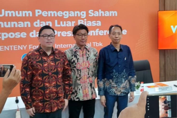 Public expose dan konferensi pers PT VENTENY Fortuna International Tbk. Rabu, 18 Juni 2025 di Jakarta. Foto: Novi