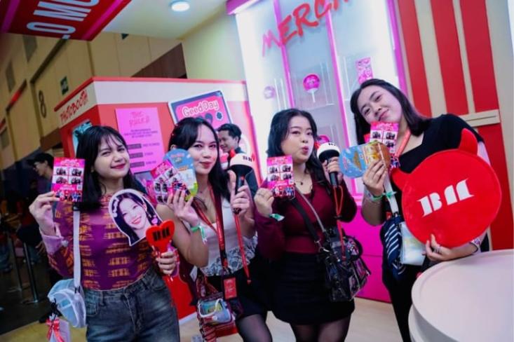 Good Day bawa semangat BABYMONSTER ke Jakarta lewat kopi dan aktivasi seru. Foto: Ist