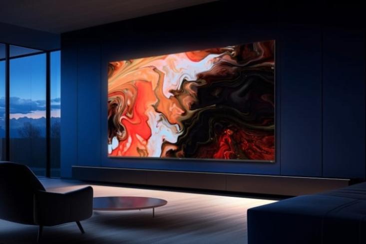 Haier luncurkan AQUA M80, TV gaming 4K mini-LED dengan suara premium dari KEF. Foto: Ist