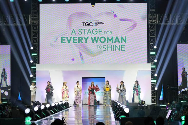 KAO Presents TGC Jakarta 2025 bikin para perempuan berani tampil abis! Foto: Ist