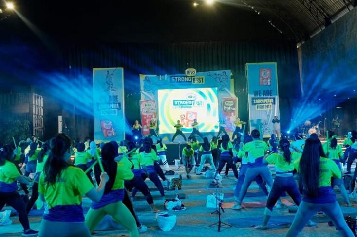 Bertepatan dengan Hari Sarcopenia Sedunia 4 Juli, HiLo menyelenggarakan HiLo Strong Fest 2025 di 10 kota besar. Foto: Ist