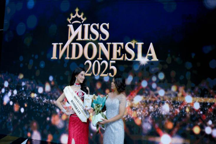 Zefanya Sharon, Runner Up I Miss Indonesia 2025 dinobatkan sebagai Miss Kulit Glowing 2025 (Foto: Ist)