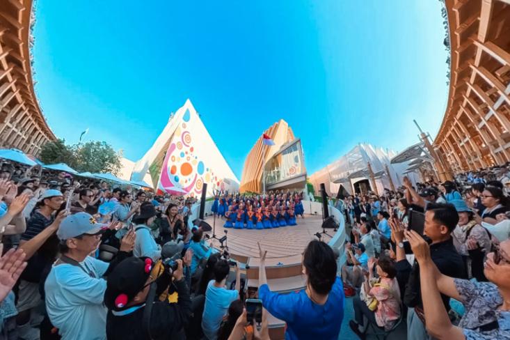 The Resonanz Children’s Choir tampil dengan energi luar biasa dan musikalitas tinggi pada World Expo 2025 di Osaka, Jepang (Foto : Ist)