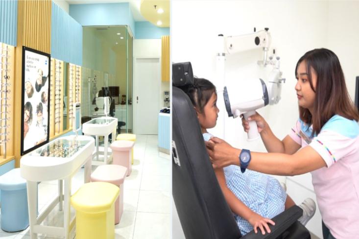 Optik Tunggal Next Generation, Vision Care khusus anak pertama di Asia Tenggara yang berlokasi di Mall Kepala Gading 3, memperkuat layanannya dengan gerai ramah anak, pendekatan psikologis dan teknologi terkini (Foto: Ist)