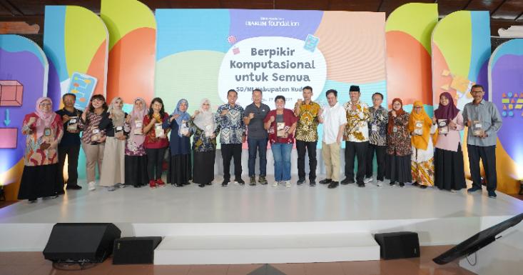 Dukung pembelajaran Koding dan Kecerdasan Artifisial (KKA), Kudus pelopori penguatan berpikir komputasional sejak dini (Foto: dok. Bakti Pendidikan Djarum Foundation)
