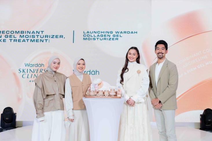 Wardah luncurkan Recombinant Collagen Gel Moisturizer; terobosan teknologi halal beauty dengan formula collagen boosting + botoCare™ in a jar