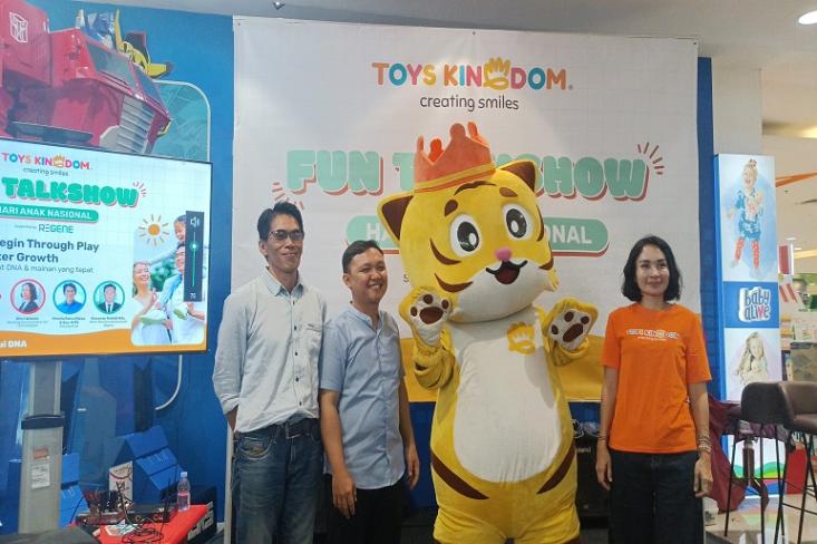 Rayakan Hari Anak Nasional, Toys Kingdom gandeng REGENE kenalkan cara personal dukung tumbuh kembang anak (Foto: Efa)