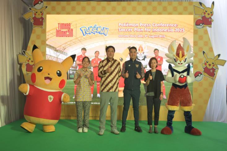 The Pokémon Company mengumumkan program bersama anak-anak melalui sepak bola dan event spesial Pokémon GO (Foto : Ist)