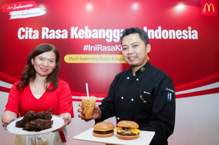 Menyambut HUT ke-80 Republik Indonesia, McDonald’s Indonesia kembali mempersembahkan menu spesial yang terinspirasi dari kekayaan kuliner khas Nusantara (Foto : Ist)