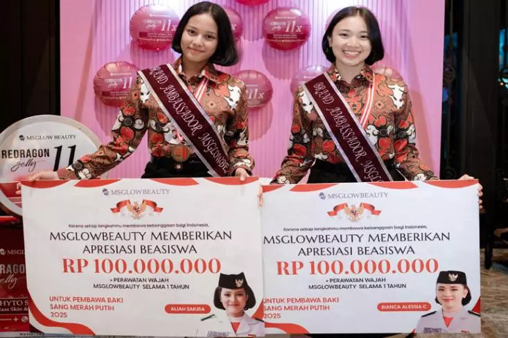 MS GLOW kembali memperlihatkan komitmennya sebagai brand kecantikan lokal terdepan dengan menggelar acara Glowcation for Elite Glowbal (Foto : Ist)